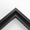 1/4  inch deep Black Shutter Floater Frame